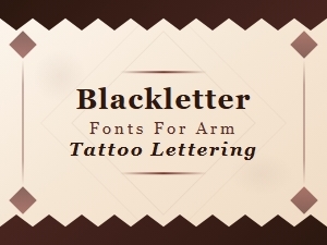Best Blackletter Fonts for Arm